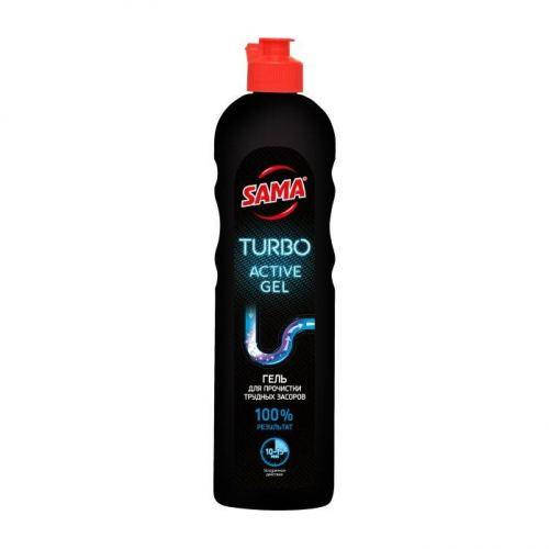 

Засіб для прочищення труб Сама Turbo гель 500 г