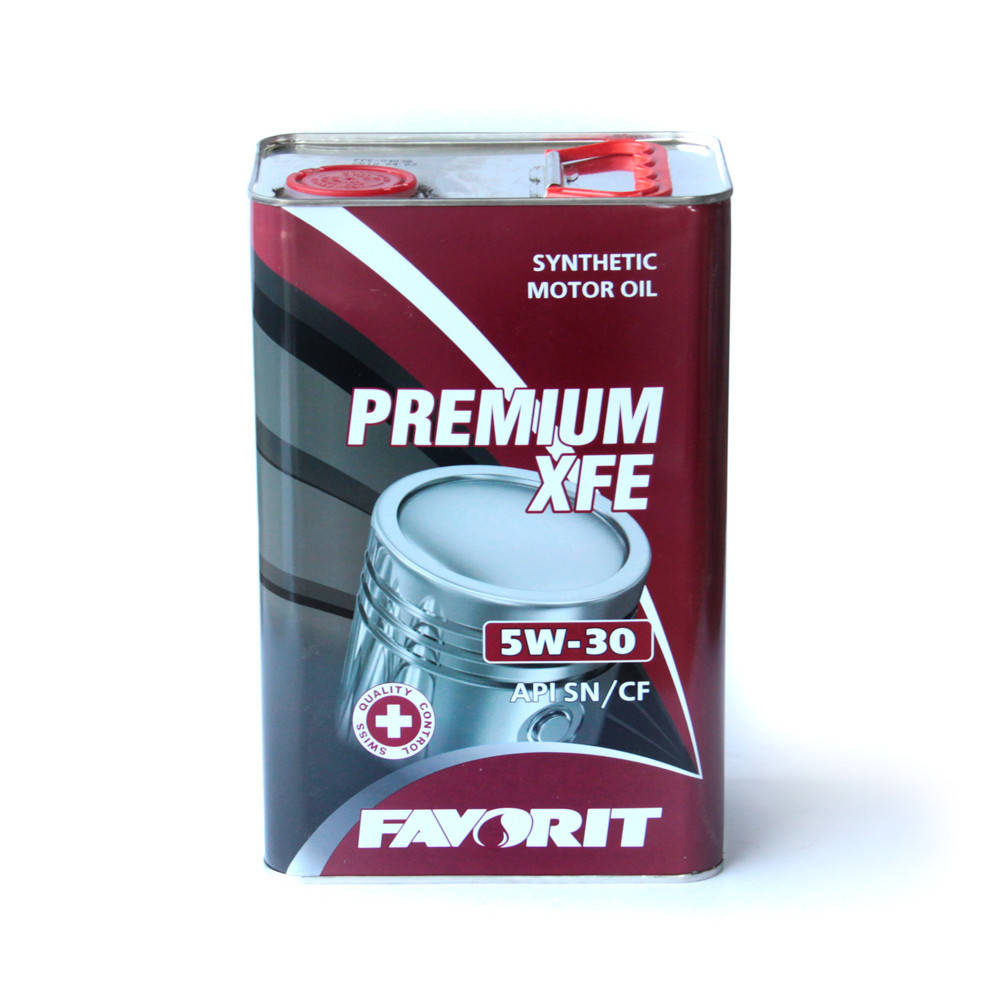 

Моторное масло FAVORIT (metal) 5w30 SN/CF 5л Premium XFE