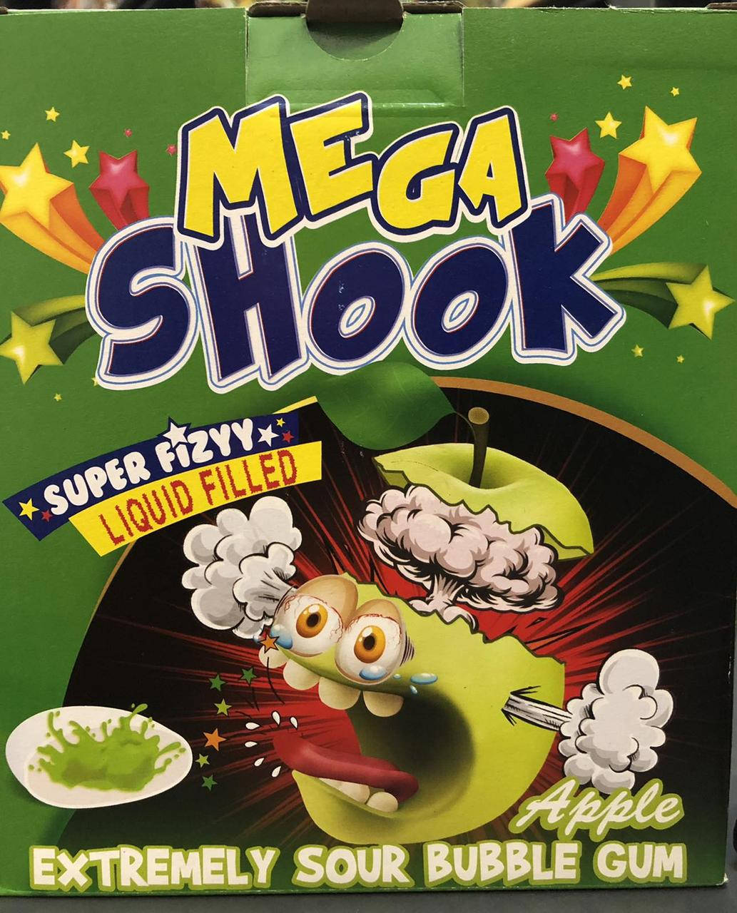 

ЖЕВАТЕЛЬНАЯ РЕЗИНКА «МЕГА ШОК ЗЕЛЕНОЕ ЯБЛОКО»