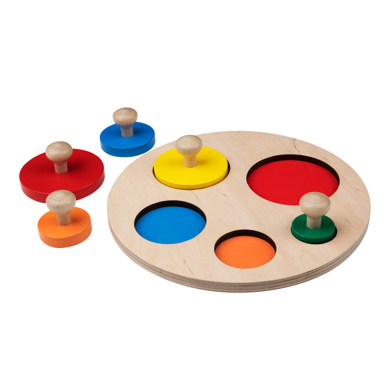 

Дидактическая рамка-вкладыш Монтессори Круги Макси Komarovtoys (А330)