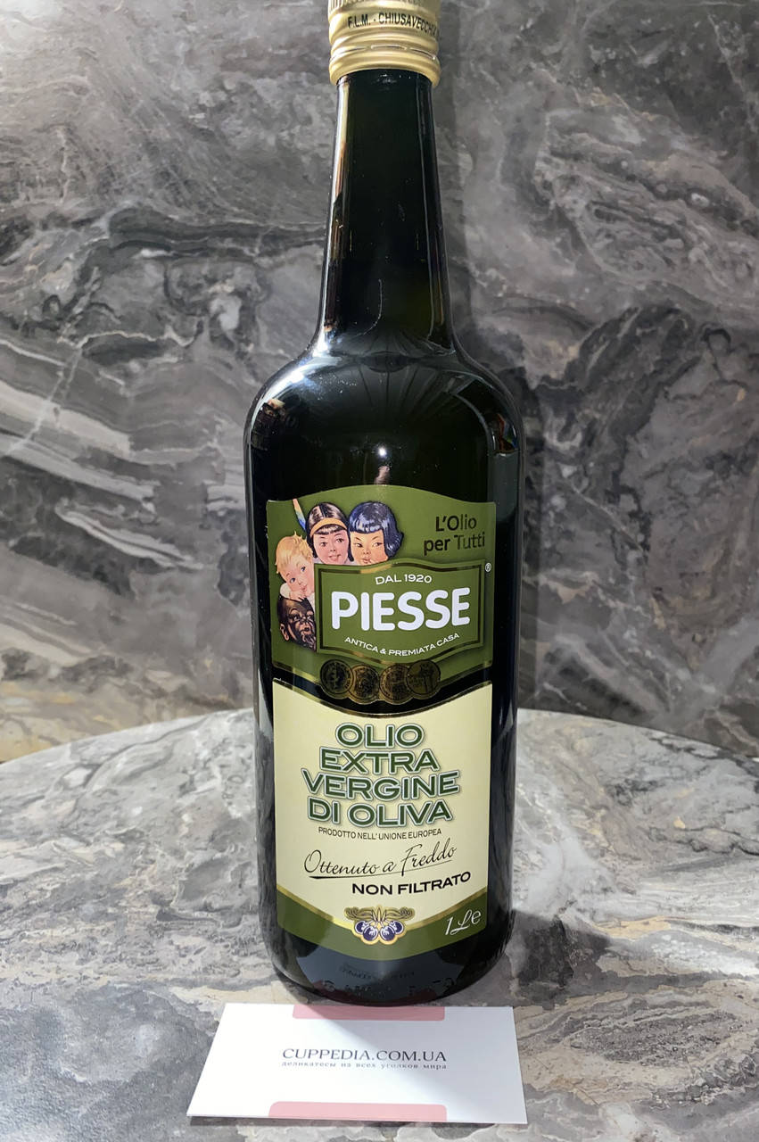 

Оливковое масло Piesse Extra Vergine non Filtrato 1л