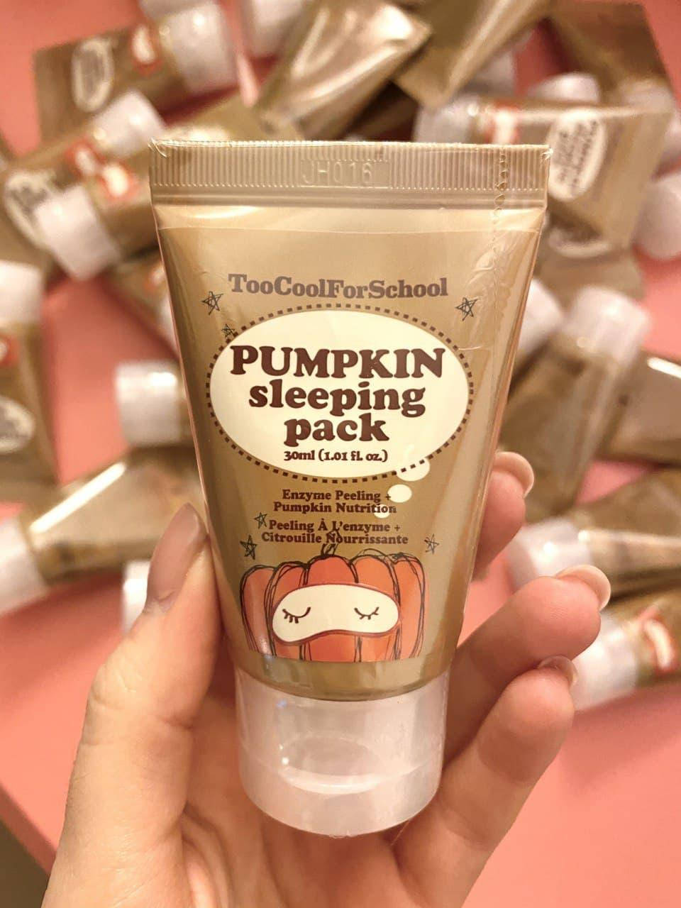 

Ночная маска с экстрактом тыквы Too Cool For School Pumpkin Sleeping Pack 30 мл