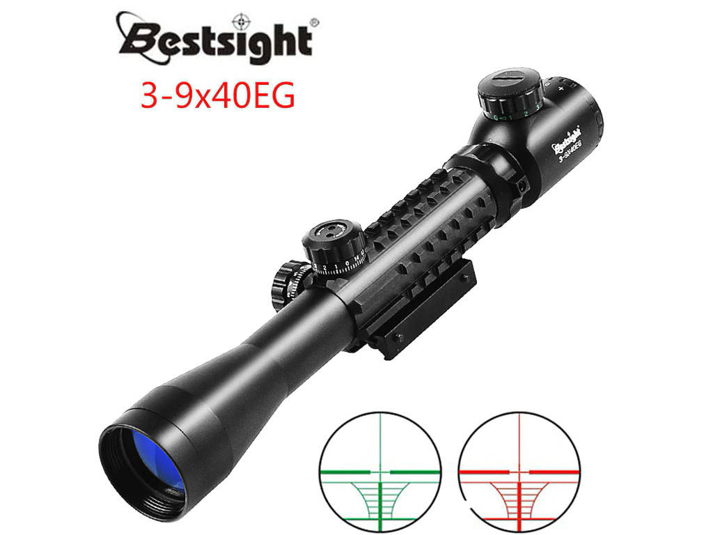 

Оптический Прицел с подсветкой BestSight 3-9x40 EG, Черный