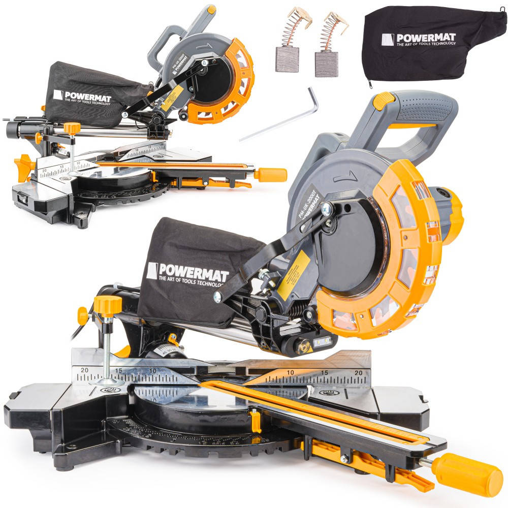 

Торцовочная пила с протяжкой Powermat PM-UK-2000T