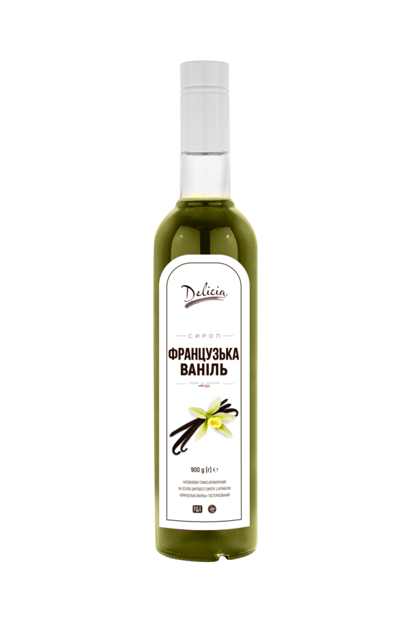 

Сироп Французская Ваниль Delicia 900 г