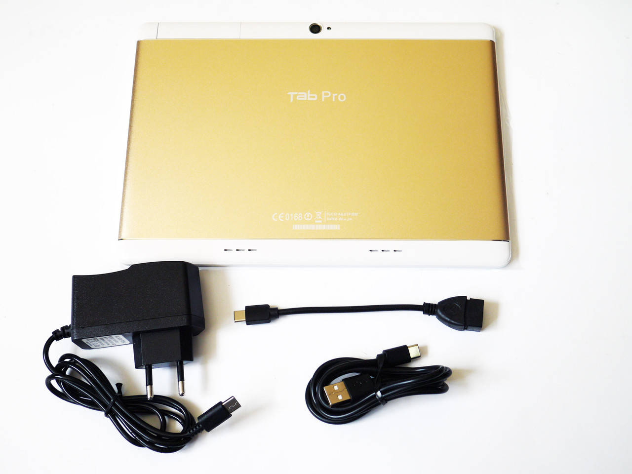 

10,1" Планшет TabPro Gold 2Sim - 8Ядер+4GB Ram+32Gb ROM+GPS+Android + TypeC, Золотистый