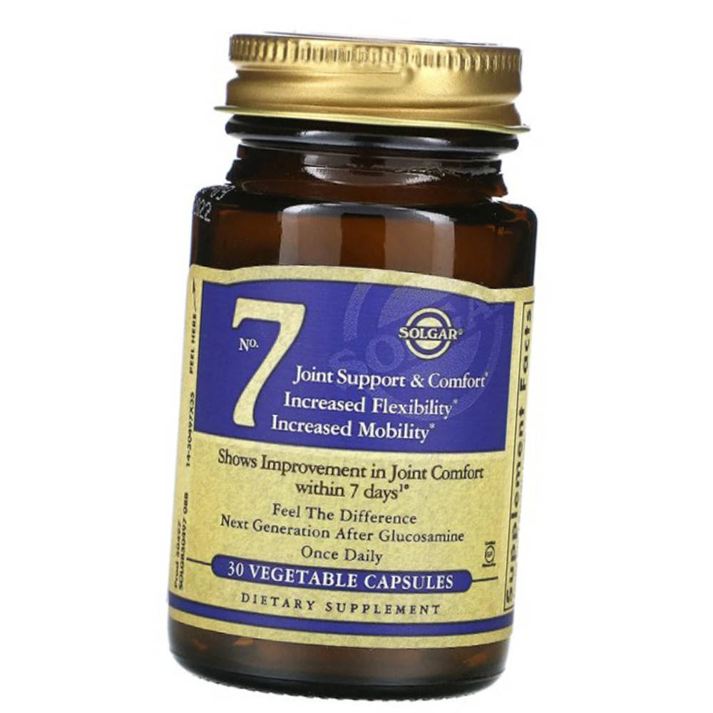 

Комплекс для поддержки суставов Solgar №7 Joint Support 30 капсул