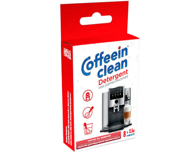 

Таблетки для очистки от кофейных масел Coffeein clean DETERGENT 8 шт х 2,5 г