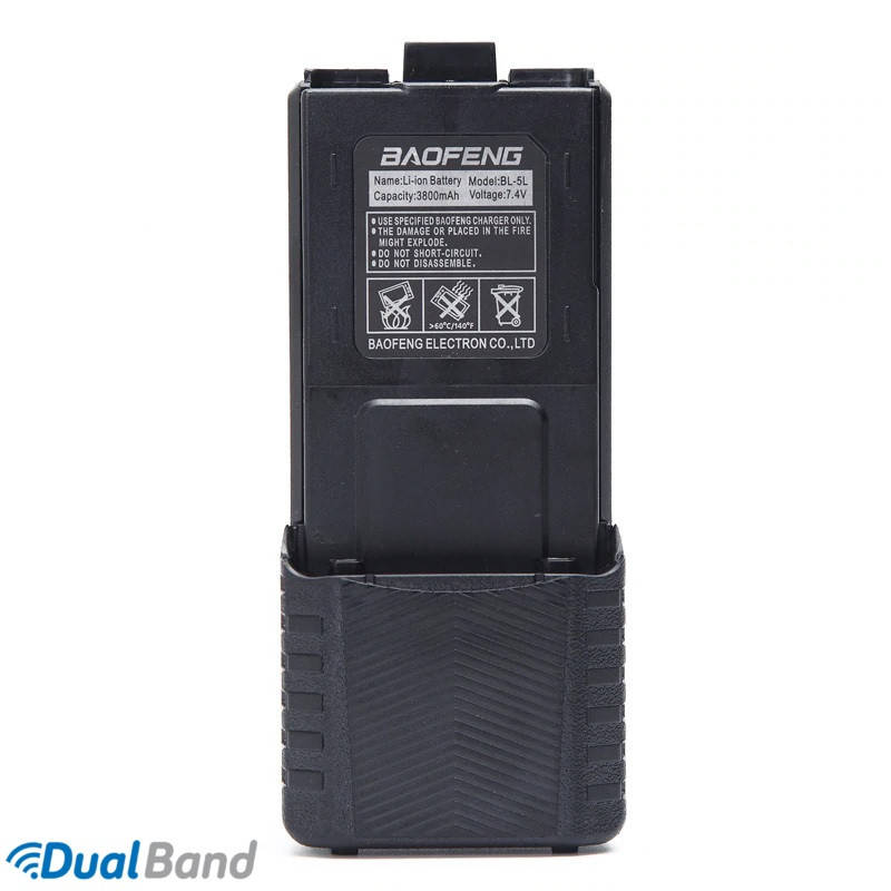 

Аккумуляторная батарея для Рации Baofeng UV-5R (BL-5L) 3800mAh