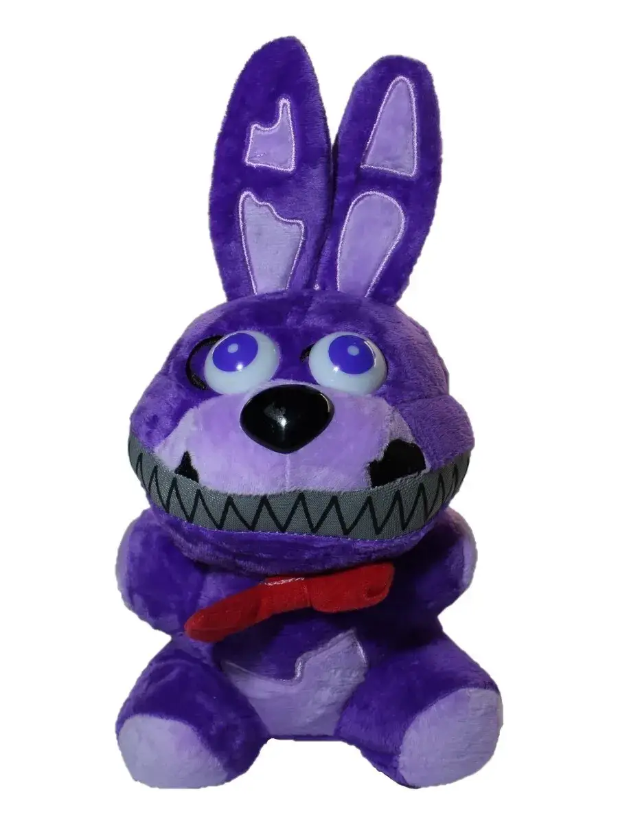 

Мягкая игрушка Кошмарный Бонни Заяц Фнаф Фреди (Five Nights at Freddy's) 25 см, Фиолетовый
