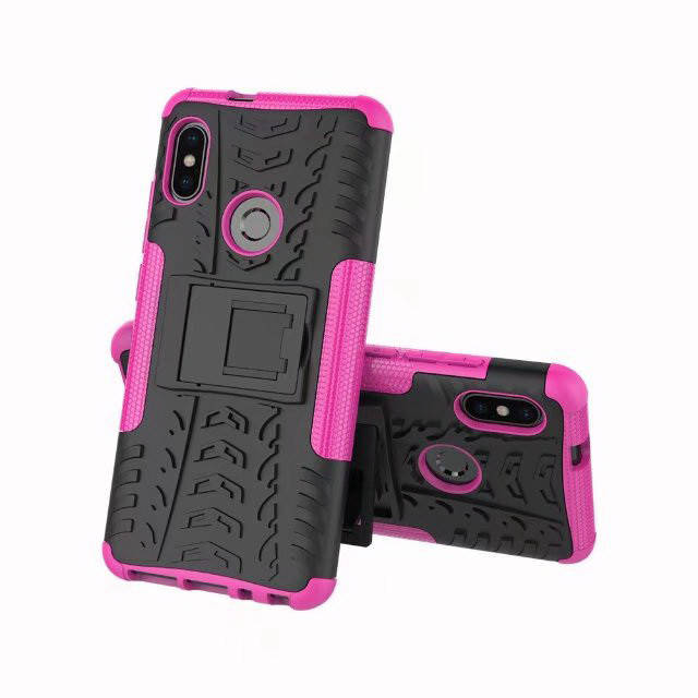 

PC + TPU чехол Armor для Xiaomi Redmi Note 5 (8 цветов) розовый