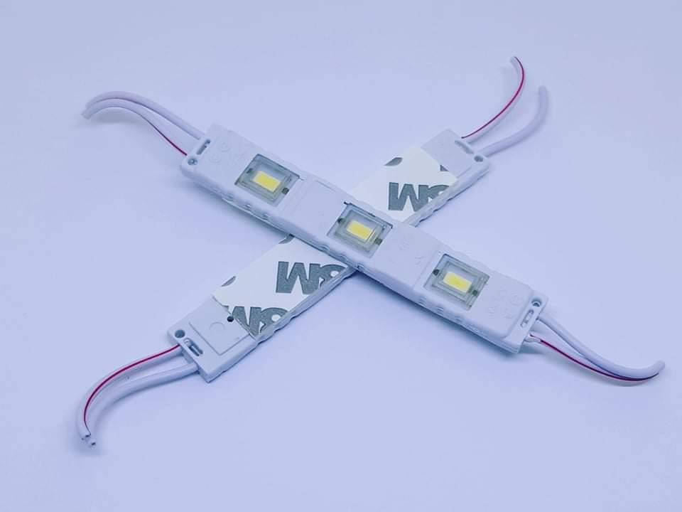 

Модуль світлодіодний 3 SMD 5730 (ML7514) 12V white 0,72W білий