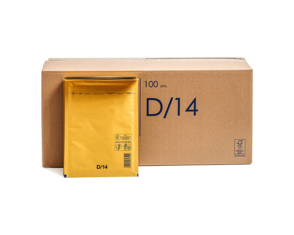 

Конверт бандерольный D14 (180 Х 265) крафт коричневый с отрывной лентой