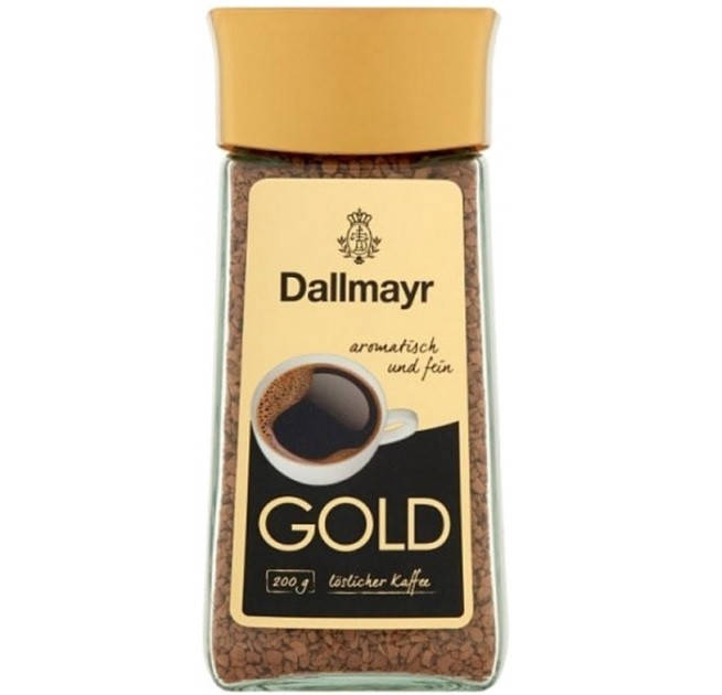 

Кофе растворимый Dallmayr Gold 200 г Германия