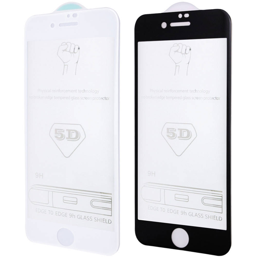 

Защитное стекло 5D Hard (full glue) (тех.пак) для Apple iPhone 7 / 8 / SE (2020) (4.7")