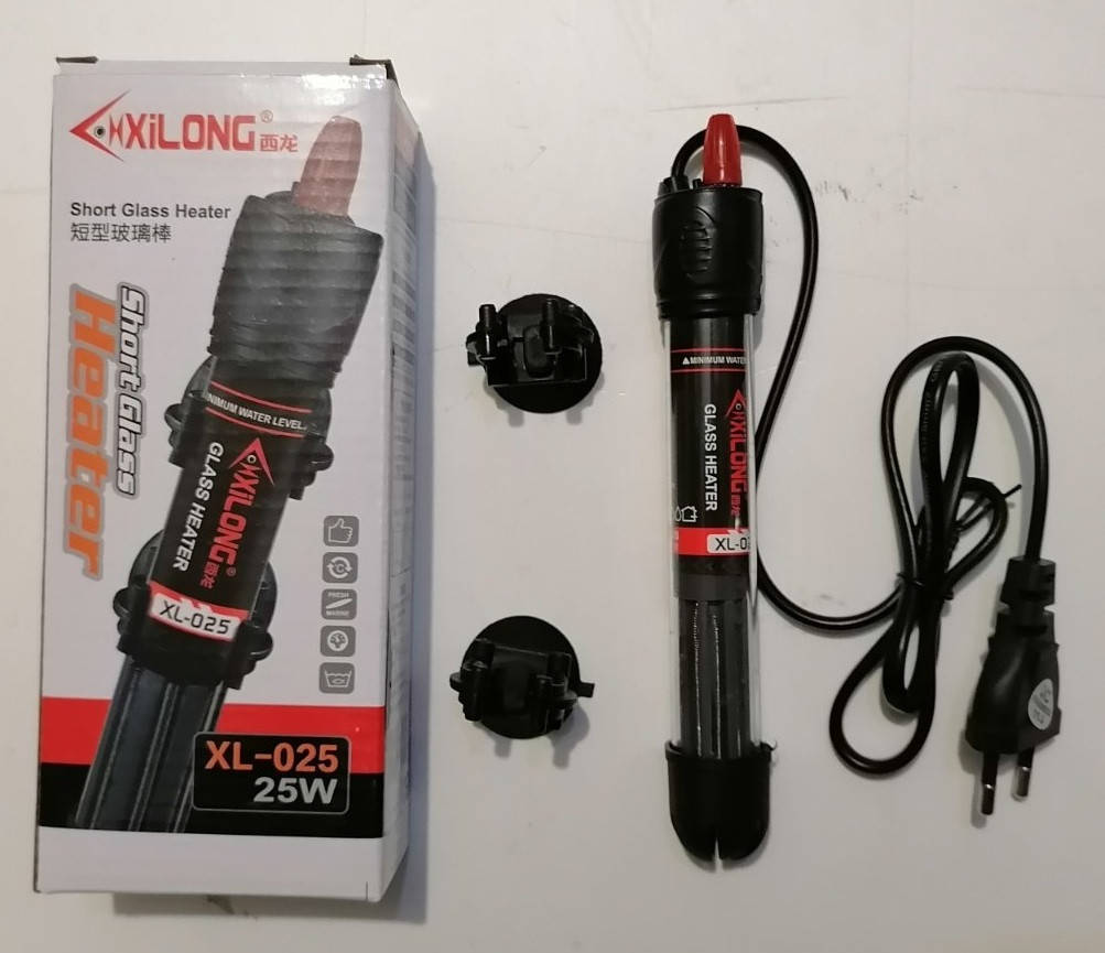 

Нагреватель(терморегулятор) для аквариума Xilong XL-025 25 ВТ (до 25 л)