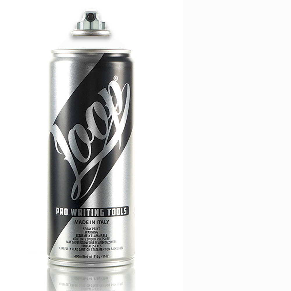 

Аэрозольная краска Loop 100 White 400ml, Белый