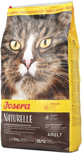 

Josera Cat Naturelle Беззерновой корм для стерилизованных кошек, 400 гр