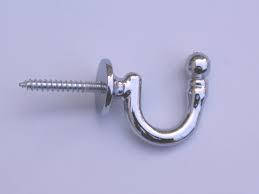 

Крючок для штор сталь 35х35мм