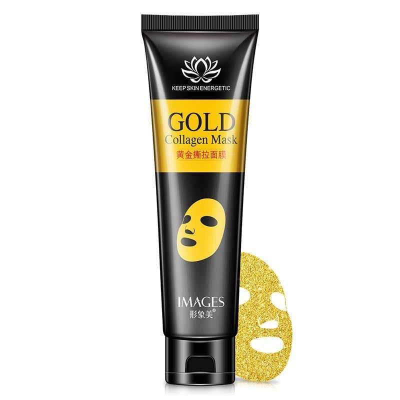 

Золотая маска-пленка для лица с золотом и коллагеном Images Gold Collagen Mask, 60г