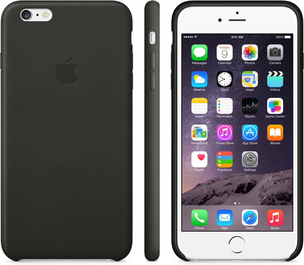 

Оригинальный силиконовый чехол для Apple iPhone 6/6s Soft Touch (4.7") Черный