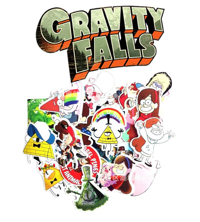 

Стикеры Гравити Фолз наклейки Gravity Falls Стикерпак 25 шт