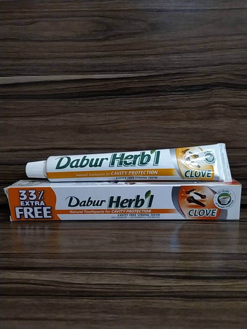 

Зубная паста гвоздика Dabur Herb`l Toothpaste Clove, 75+25 гр