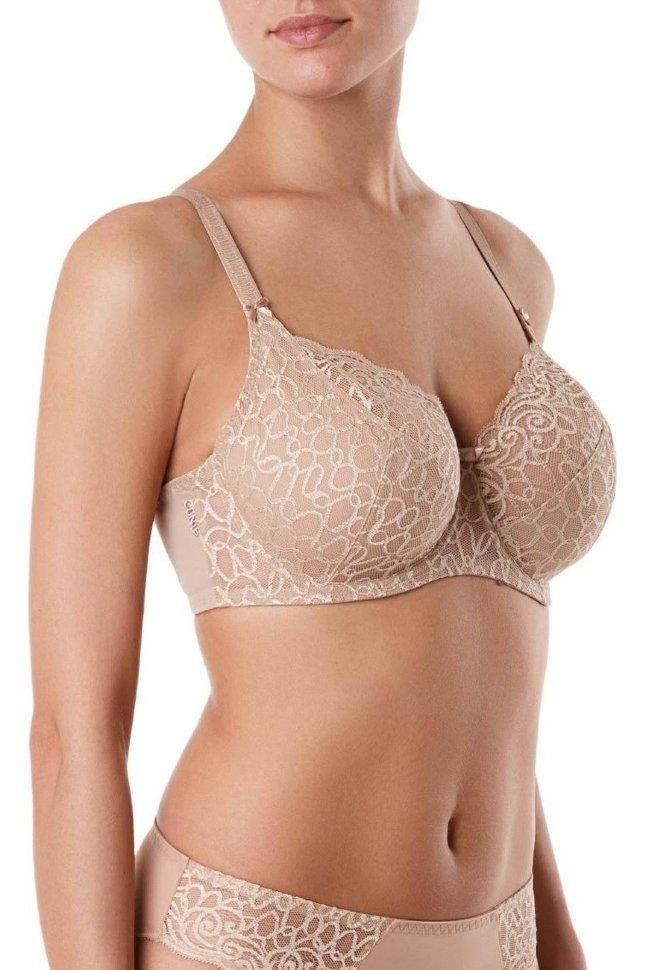 

Бюстгальтер CONTE VOILE RB6028, 95D, бежевый