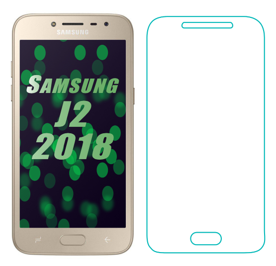 

Защитное стекло для Samsung Galaxy J2 2018 J250 прозрачное (самсунг галакси джей 250)