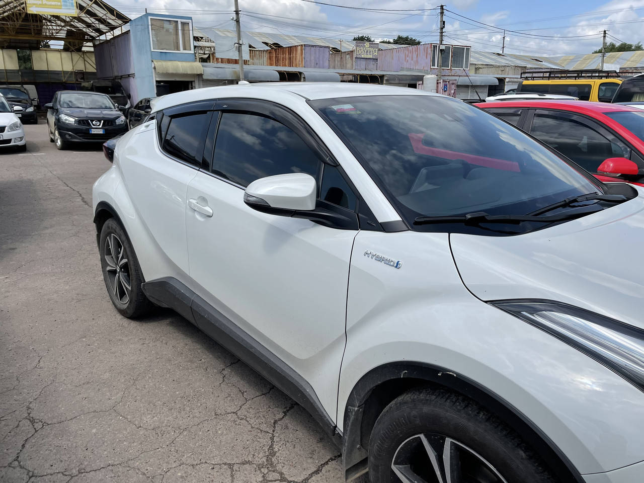 

Дефлекторы окон (ветровики) Toyota CH-R 2017 -> 4шт (HIC)