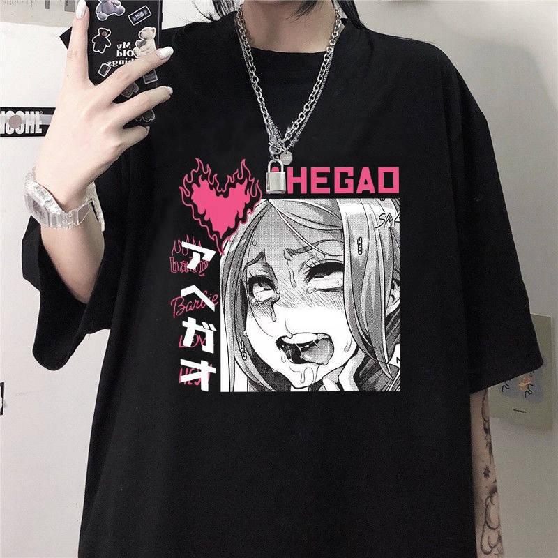 

Футболка аниме «Ahegao Girl» Футболка с аниме