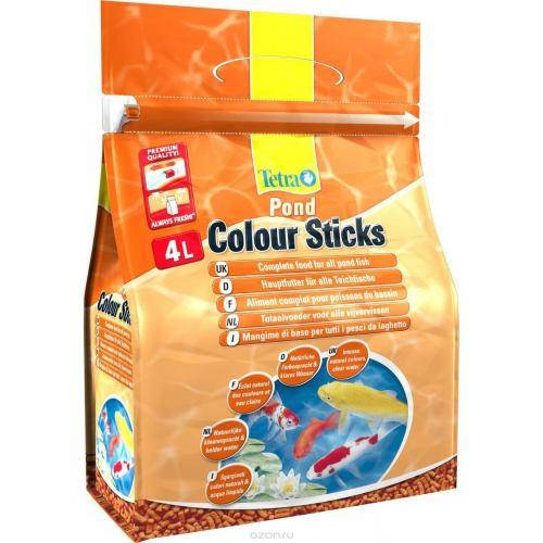 

Tetra Pond Colour Sticks 4 л - Сухой корм в виде палочек для окраса прудовых рыб