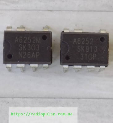 

Микросхема STRA6252M ( A6252M , STRA6252 , A6252 ) , DIP7