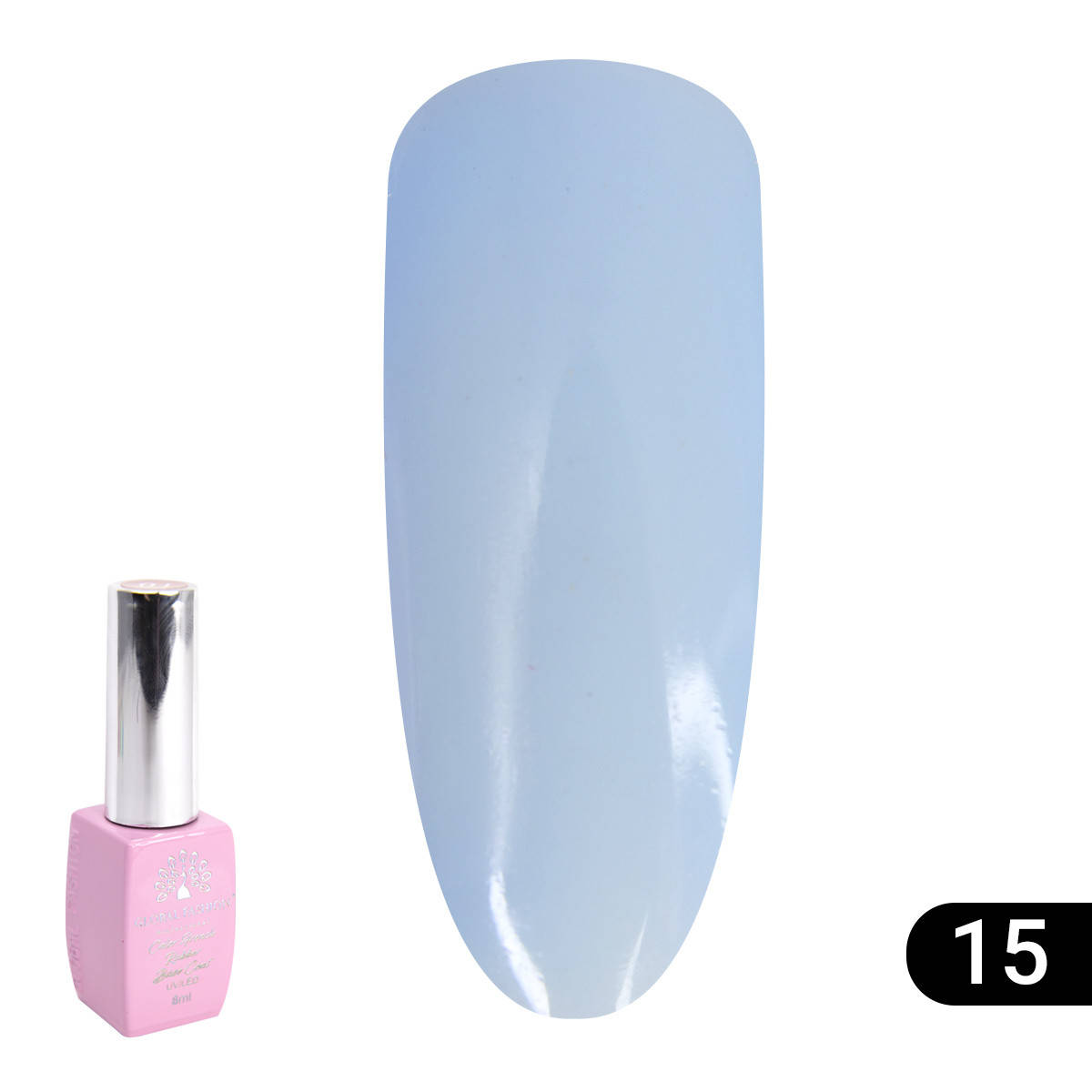 

Каучуковая цветная база Global Fashion Color French Base 15