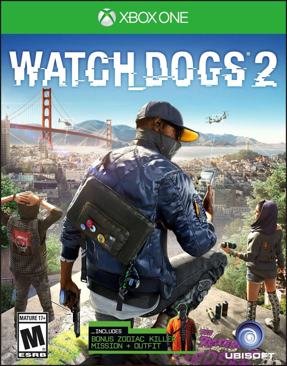 

Watch Dogs 2 (Ватч Догс 2) для Xbox One (иксбокс ван S/X)