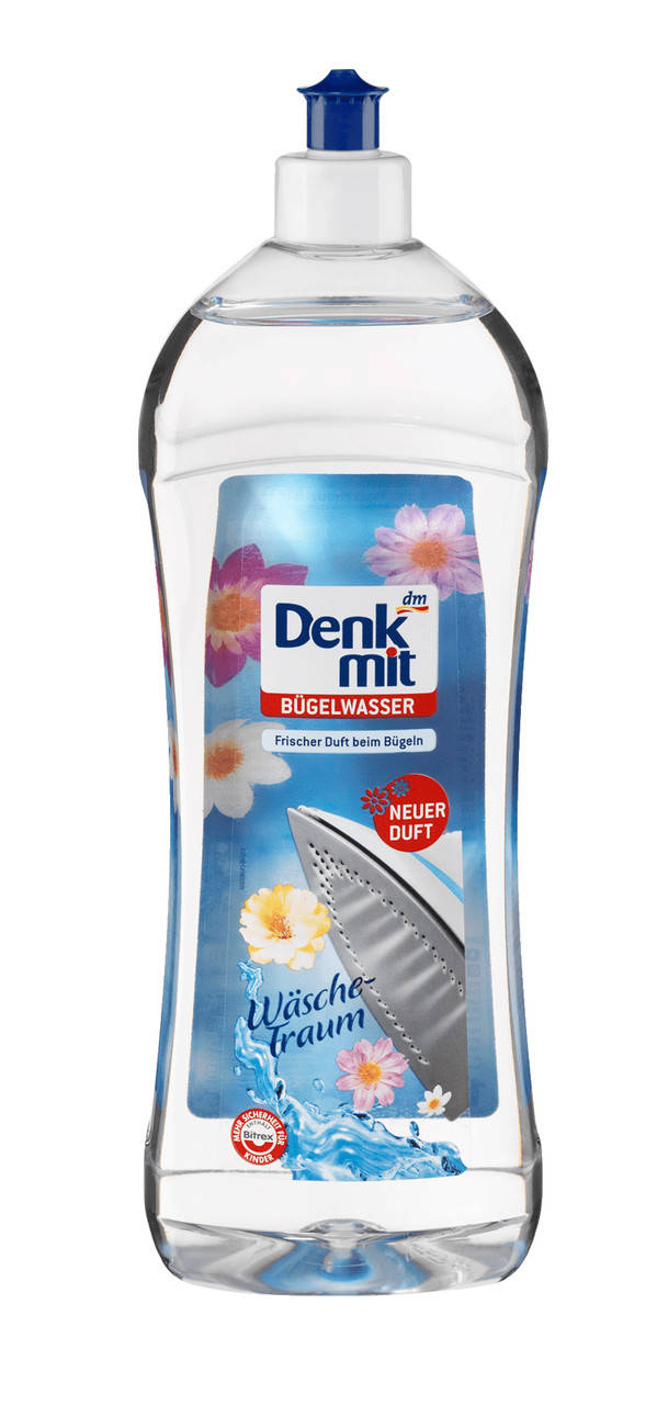 

Вода для утюгов ароматизированная Denkmit 1000 мл