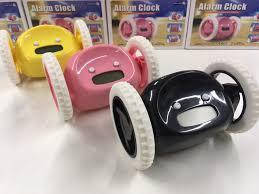 

Будильник убегающий на колёсиках Alarm Clock CH-1818 Black