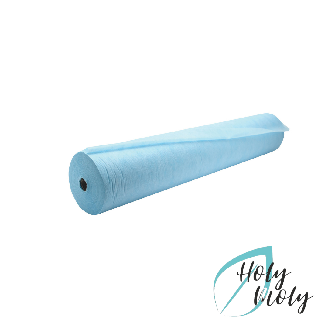 

Простыни из спанбонда в рулоне Holy Moly 15г/м голубые 0,6/100 (16065Gu)