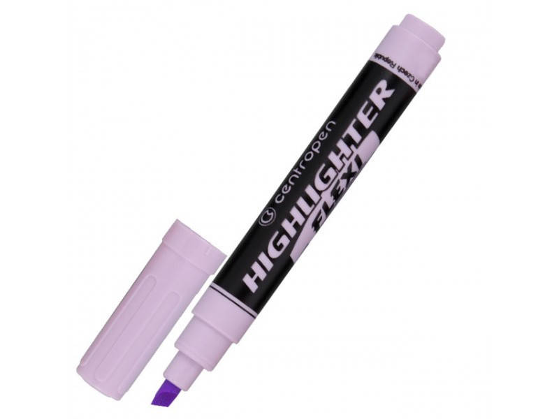 

Текстмаркер Сentropen 8542 Fax FLEXI 1-4. 6 мм пастель лиловый клиноподобный (ДИВ)