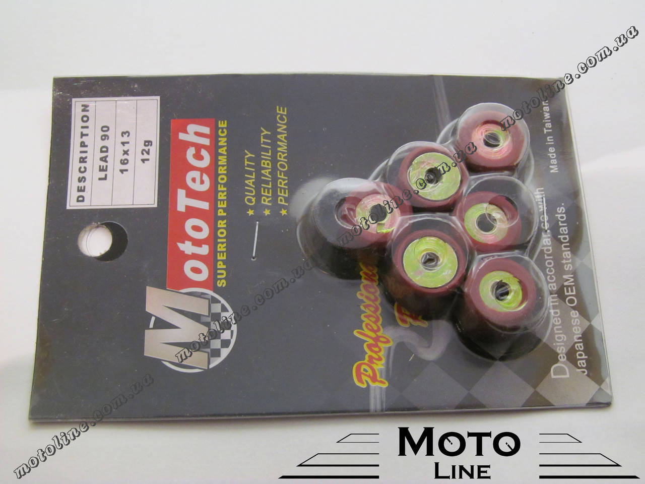 

Ролики вариатора Honda Lead-90 16*13 12 g (TW) M-T Superior