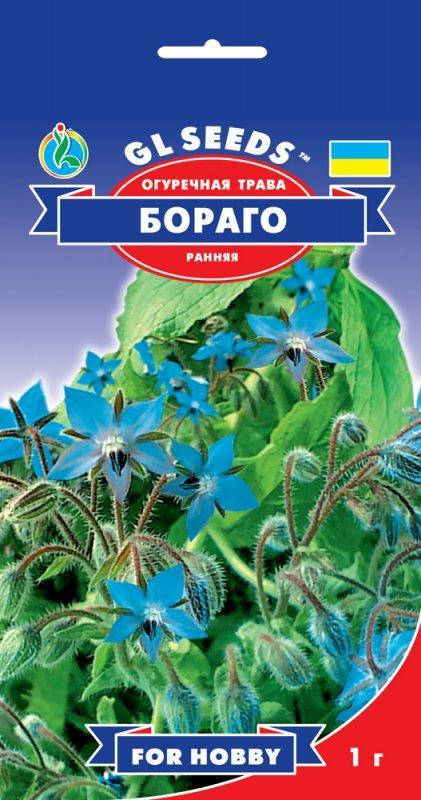 

Огуречная трава Бораго, пакет 1 г - Семена зелени и пряностей
