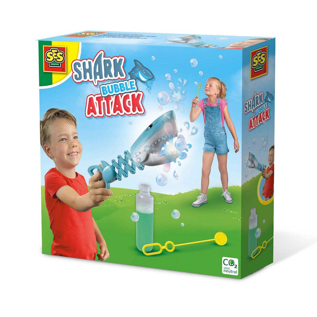 

Игровой набор с мыльными пузырями Ses - Атака акулы (02265S)