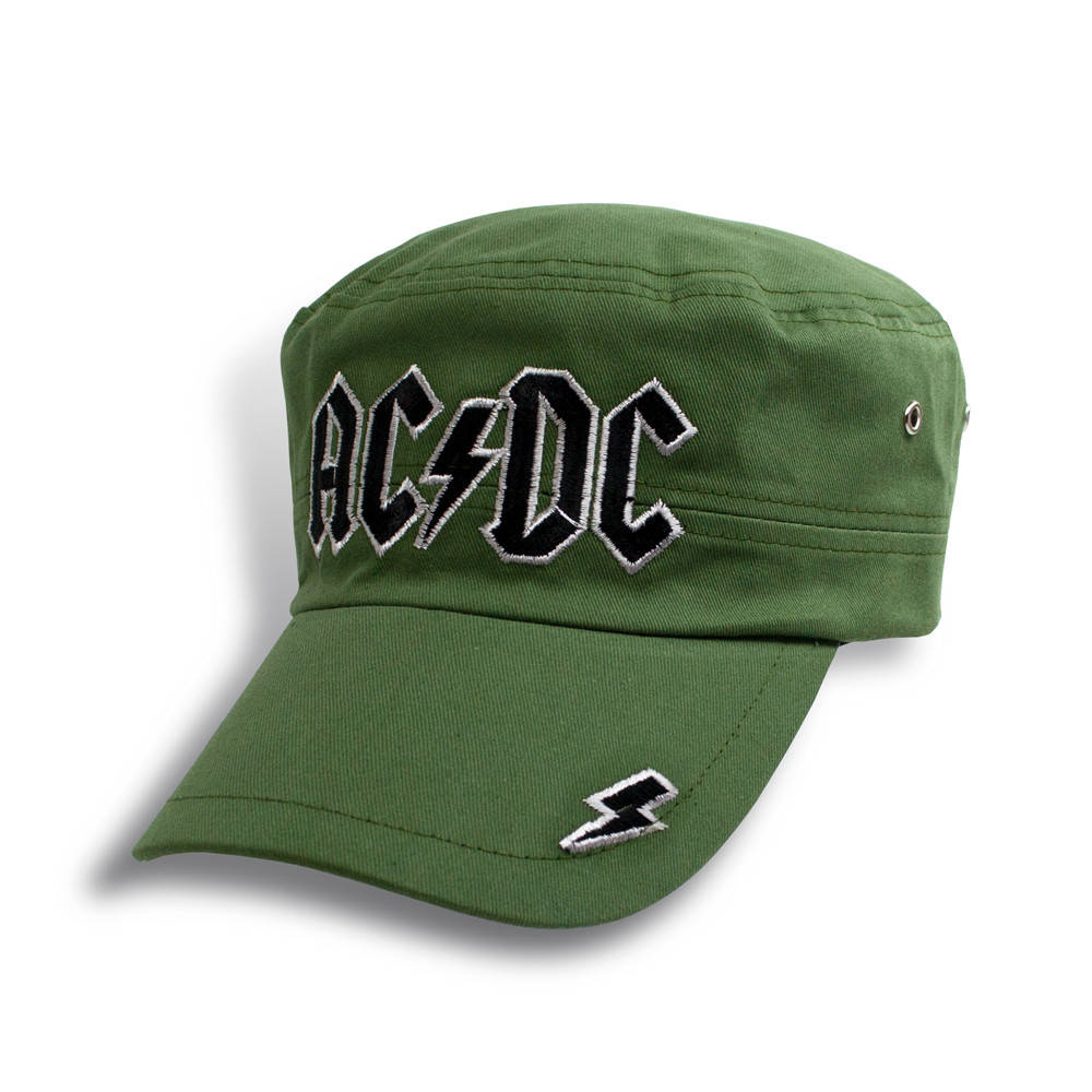 

Кепка AC/DC оливковая, Черный