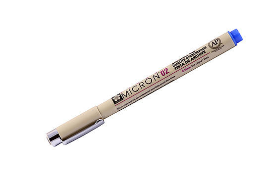 

Линер PIGMA Micron 0.2 0.3мм Синий Sakura