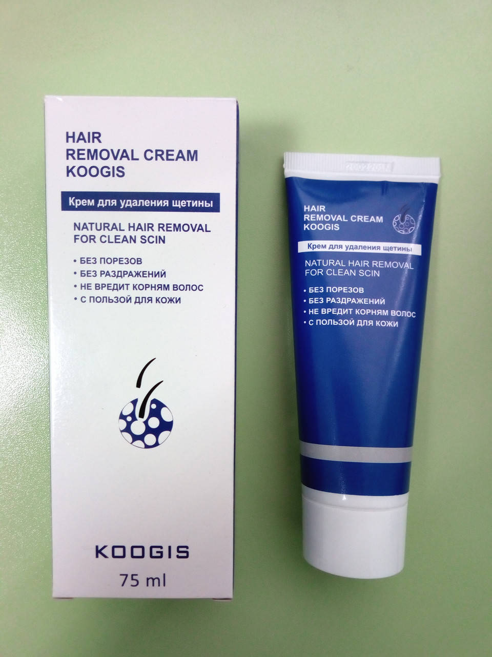

Koogis hair removal cream - Крем для депиляции удаления волос