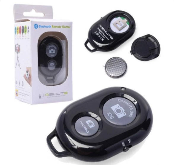 

Блютуз (bluetooth) пульт кнопка для селфи, Android iOS, без коробки