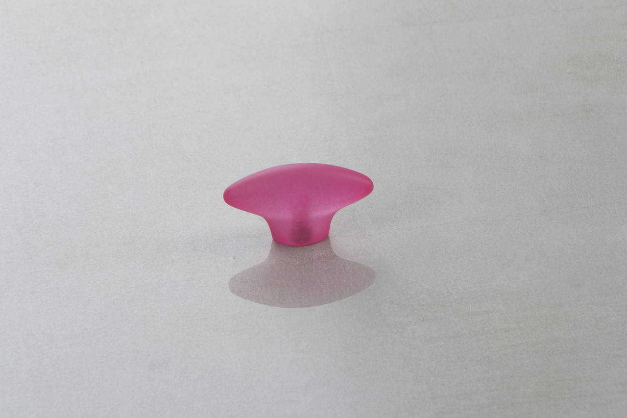 

Мебельная ручка Poliplast РП-20 прозрачный розовый