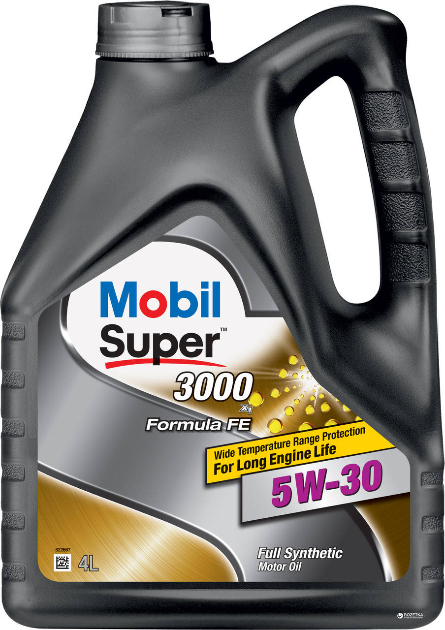 

MOBIL SUPER 3000 X1 FORMULA-FE 5W30 4л Масло моторное