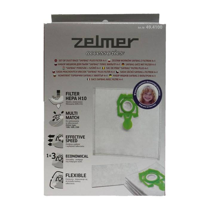 

Мешки для пылесоса Zelmer 12003419 (12003416 , 12008049, 17004100) original