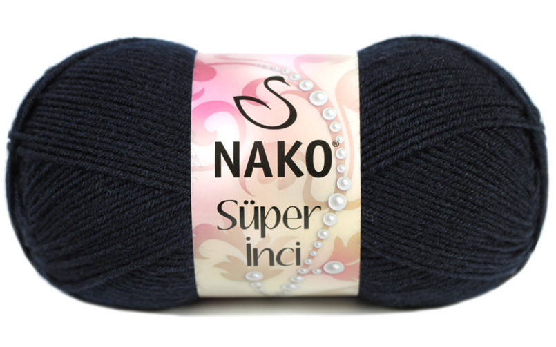

Nako Super Inci темно-синий № 3088
